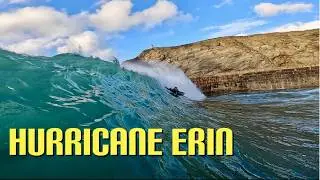 We Surfed Hurricane Erin in the UK!