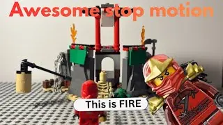 Awesome stop motion using Lego Ninjago mountain shrine Lego set.