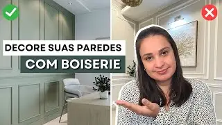 Boiserie: Aprenda a Transformar Suas Paredes com Estilo e Elegância!