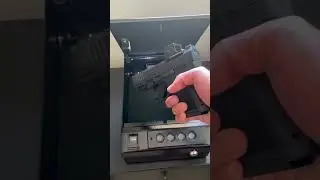 Topvault Biometric Pistol Safe by Stealth Safes