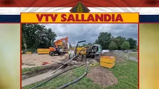 Ondergronds brengen Hoogspanningskabels Raalte 26-7-2023