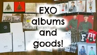EXO albums & goods sale (Mama, XOXO, Growl, Overdose, MiD, everysing sticker, folder, bookmarks etc)