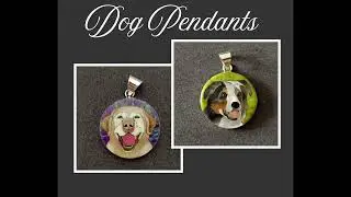 Handcrafted Dog Pendants &ndash; Intricate Inlays Jewelry 🐶💎 | Dog Lovers Collection