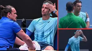 Musetti on injury heartbreak that he &lsquo;could never imagine&rsquo; at Australian Open