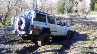 SCARY AND SLIPPERY 4WD TRACK