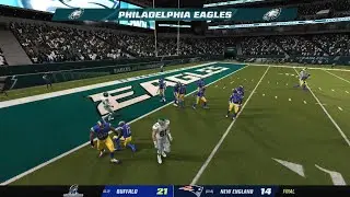 22 yard Run for TD By Mobile QB With Epic Spin Move 👀👏🏈