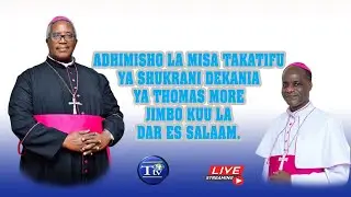ADHIMISHO LA MISA TAKATIFU YA MISA YA SHUKRANI YA MAVUNO DEKANIA YA THOMAS MORE JIMBO KUU LA DSM.