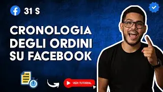 Come Vedere la tua CRONOLOGIA ORDINI su FACEBOOK in 31 S