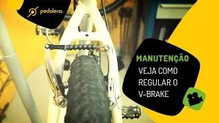 Regulando freios v-brake. Pedaleria