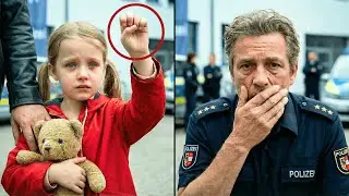 Kleines Mädchen gibt Polizeichef ein geheimes Zeichen – Seine Reaktion erwartete NIEMAND!