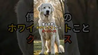 【ホワイトナイト】クーバース #モフモフ #大型犬のいる生活 #犬 #可愛い #犬のいる生活 #白騎士 #ハンガリー