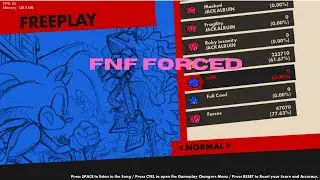 FNF FORCED CONCEPT (4 RESKINED SONGS)