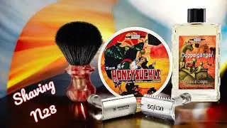 Бритье N28: Mercur 34 SB/650 vs Inox. Сплав против нержи. Возвращение дворянина ❤️