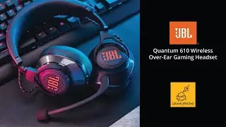 Беспроводная игровая гарнитура JBL Quantum 610 с накладными наушниками