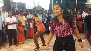 Tv நடிகை கலக்கல் தசரா  டிஸ்கோ  அழகப்பாபுரம்  2018
