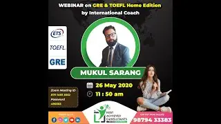 Details on TOEFL iBT Special Home Edition & GRE General Test at Home