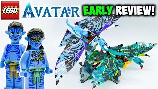 SO Disappointing... | LEGO Avatar Jake & Neytiri's First Banshee Flight EARLY Review! 75572