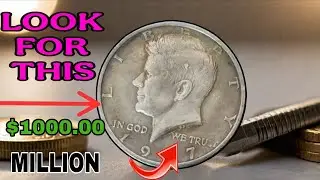 1977 Half Dollar you should know about! Rare half dollar worth money! $1000.00
