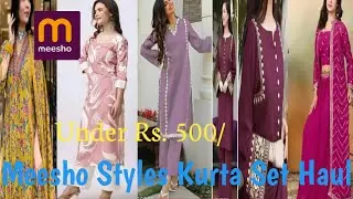 Meesho Fancy Dress, Kurta Set, Cord Set Haul Under Bugut 