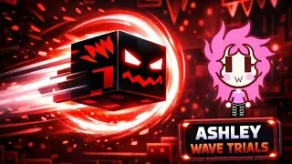 Ashley Wave Trials by OddMod | Extreme demon  #geometrydash 