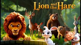 🦁 The Lion and the Hare &ndash; A Clever Little Hero Story 🐇✨
