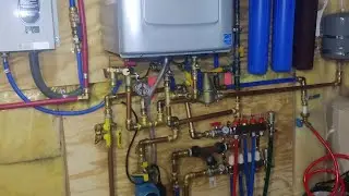 Rheem tankless for radiant floor heating