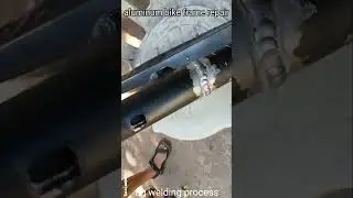 aluminum bike frame repair tig welding process