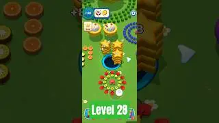 Hole Stars Level 28: Fast Clear Solution! ⚡ Tricky Path Solved | @gameperlok #shorts #viral #reels