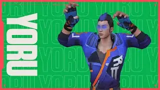 VALORANT Yoru Default Dance - Green Screen