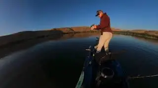Los banos creek bass fishing June 