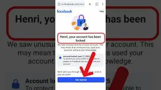 How to Unlock Facebook Account 🔐🔑 Your Account has been Locked Facebook Problem 💯Fix #fb @AppFixi