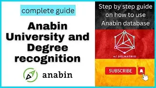Anabin - Database for recognition of foreign degrees in Germany | Complete guide on how to use it
