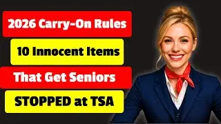 2026 Carry On Rules :10 Innocent Items That Get Seniors STOPPED at TSA