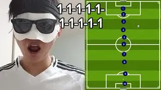 I watched a lot of football formations!