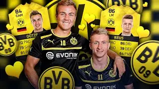 OMFG DORTMUND GOTZE AND REUS THE BVB BROMANCE SQUAD OF DREAMS! FIFA 16 ULTIMATE TEAM