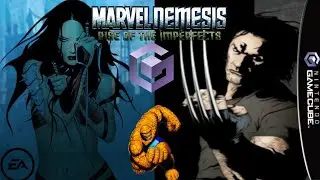 Marvel Nemesis Rise of the Imperfects 2022 Gamecube The Thing Wolverine And Elektra Gameplay