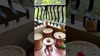 Home decor finds / Bamboo stool #mudha #bamboofurniture #handmade #ytshorts