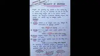 specificity of enzyme #medical #viralvideo
