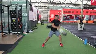 BULGARIAN BAG: Spin and Sweep | Dinamična vježba za snagu, koordinaciju i eksplozivnost