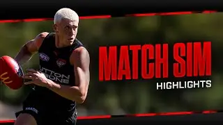 MUST SEE 🔥 Essendon go HEAD to HEAD in match sim