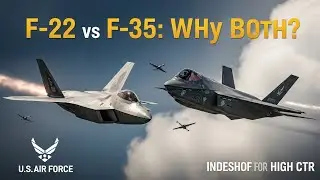 F-22 vs F-35: Why the U.S. Air Force Needs Both Stealth Fighters
