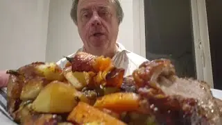 Аэрогриль Tefal Duel Easy Fry: идеальное приготовление жареной баранины на воскресный ужин, прост...