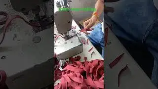 juki flatlock folder jeans loop making #folder #loop #yamato #viral #ytshorts