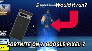 I tested out Google Pixel 7 on FORTNITE 🔥( Performance and Gameplay Review ) 🔥