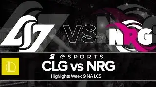 Highlights: CLG vs NRG (NA LCS Summer W9D2 Full Series)