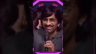 🤩🤣👉Show mein interview ravi teja bole unhe hindi kaise aaee🤩#ytshorts #yt #viralshort #raviteja