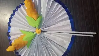A4 paper Fan ll  stylish White color A4 paper  Fanll#shorts#short