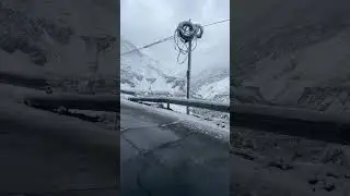 Hunza traveled #hunza #snowfall #shorts #viral