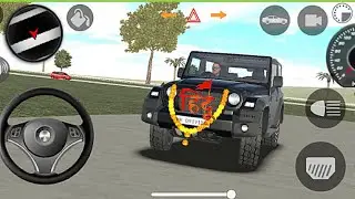 How to put Hindu sticker // Indian Car Simulator Game // Modified Mahindra Thar