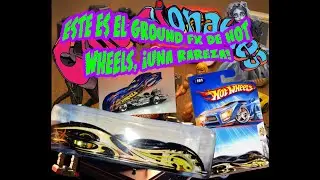 Este es el Ground FX de Hot Wheels, &iexcl;Una Rareza!